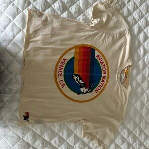 Aviator Nation Boyfriend Logo T Shirt